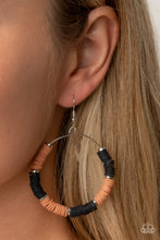 Load image into Gallery viewer, Paparazzi Skillfully Stacked - Black Earring
