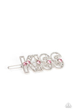 Load image into Gallery viewer, Paparazzi Kiss Bliss - Pink Hair Clip

