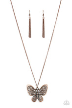 Load image into Gallery viewer, Paparazzi Butterfly Boutique - Copper Necklace
