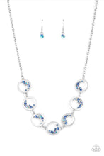 Load image into Gallery viewer, Paparazzi Blissfully Bubbly - Blue Necklace
