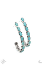 Load image into Gallery viewer, Paparazzi Kick Up a SANDSTORM - Blue Earring
