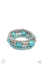 Load image into Gallery viewer, Paparazzi Take By SANDSTORM - Blue Bracelet

