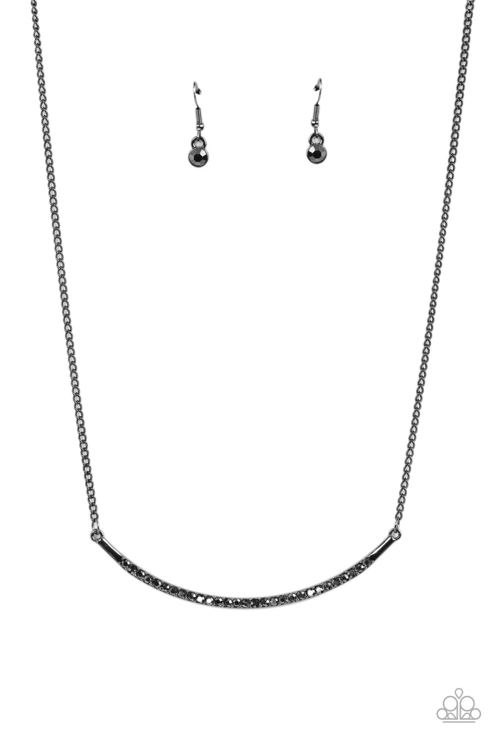 Paparazzi Collar Poppin Sparkle - Black Necklace