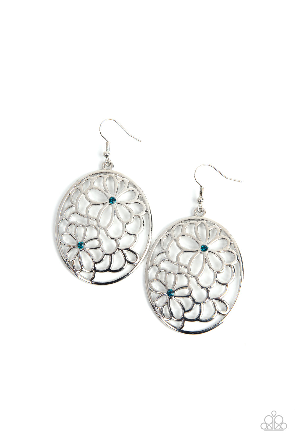 Paparazzi Meadow Maiden - Blue Earrings