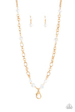 Load image into Gallery viewer, Paparazzi Prismatic Pick-Me-Up - Gold Necklace
