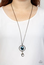 Load image into Gallery viewer, Paparazzi Hands-Down Dazzling - Blue Lanyard
