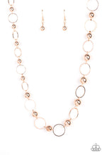 Load image into Gallery viewer, Paparazzi Metro Milestone - Rose Gold Necklace
