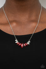 Load image into Gallery viewer, Paparazzi One Empire at a Time - Red Necklace
