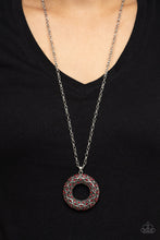 Load image into Gallery viewer, Paparazzi Wintry Wreath - Red Necklace
