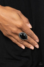 Load image into Gallery viewer, Paparazzi Avant-GRANDEUR - Black Ring
