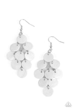 Load image into Gallery viewer, Paparazzi Tropical Tryst - White Earrings

