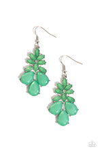 Load image into Gallery viewer, Paparazzi Fashionista Fiesta - Green Earrings
