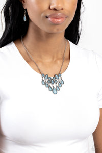 Paparazzi Exceptionally Ethereal - Blue Necklace