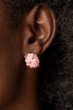 Load image into Gallery viewer, Paparazzi Bunches of Bubbly - Pink Earring
