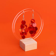 Load image into Gallery viewer, Paparazzi Tropical Tryst - Orange Earrings
