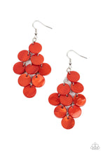 Load image into Gallery viewer, Paparazzi Tropical Tryst - Orange Earrings
