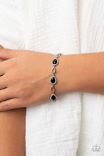 Load image into Gallery viewer, Paparazzi Timelessly Teary - Black Bracelet
