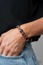 Load image into Gallery viewer, Paparazzi Twinkling Tease - Brown Bracelet
