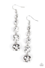 Load image into Gallery viewer, Paparazzi Red Carpet Charmer - White Earrings
