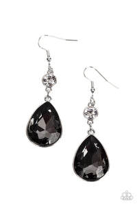 Paparazzi Smile for the Camera - Silver Earrings