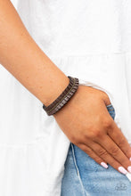 Load image into Gallery viewer, Paparazzi Hard to PLEATS - Brass Bracelet
