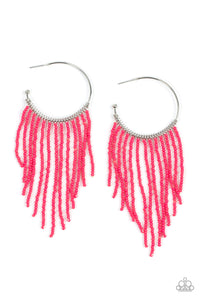 Paparazzi Saguaro Breeze - Pink Earring