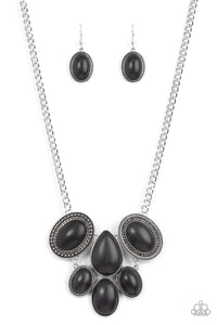 Paparazzi All-Natural Nostalgia - Black Necklace