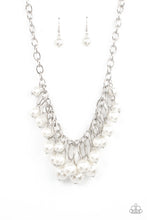 Load image into Gallery viewer, Paparazzi Powerhouse Pose - White Necklace
