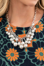 Load image into Gallery viewer, Paparazzi Powerhouse Pose - White Necklace
