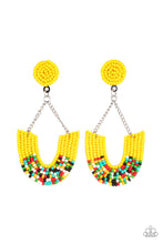 Load image into Gallery viewer, Paparazzi Make it RAINBOW - Yellow Earring
