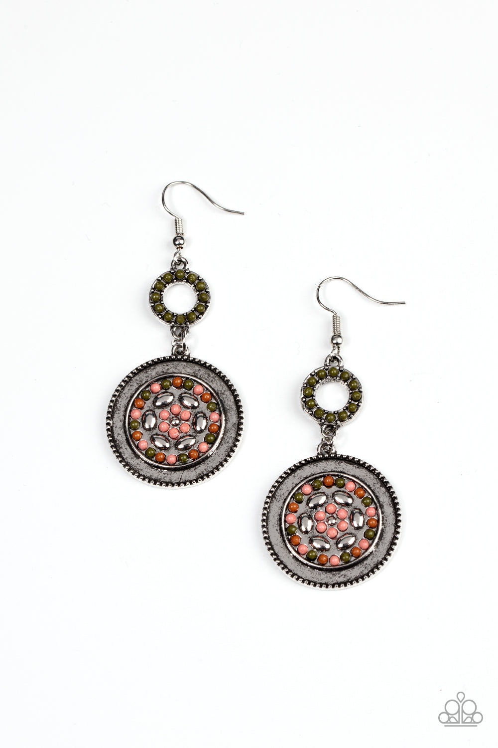 Paparazzi Meadow Mantra - Multi Earrings