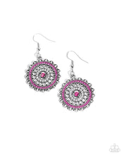 Load image into Gallery viewer, Paparazzi Twinkly Translation - Pink Earrings
