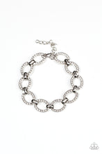 Load image into Gallery viewer, Paparazzi Date Night Debonair - White Bracelet
