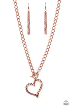 Load image into Gallery viewer, Paparazzi Reimagined Romance - Copper Necklace
