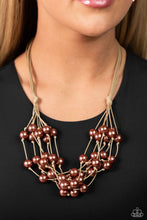 Load image into Gallery viewer, Paparazzi Yacht Catch - Brown Necklace
