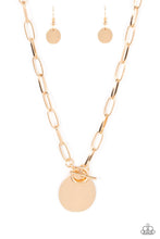 Load image into Gallery viewer, Paparazzi Tag Out - Gold Necklace
