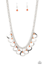 Load image into Gallery viewer, Paparazzi TEAR-rifically Twinkling - Orange Necklace
