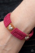 Load image into Gallery viewer, Paparazzi Lusting for Wanderlust - Pink Bracelet
