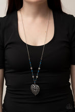 Load image into Gallery viewer, Paparazzi Doting Devotion - Blue Necklace
