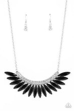 Load image into Gallery viewer, Paparazzi Flauntable Flamboyance - Black Necklace
