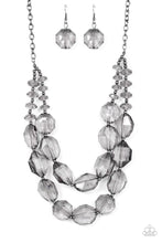 Load image into Gallery viewer, Paparazzi Icy Illumination - Black Necklace
