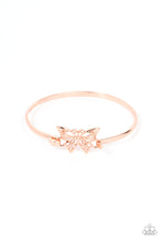 Load image into Gallery viewer, Paparazzi Did I FLUTTER? - Copper Bracelet
