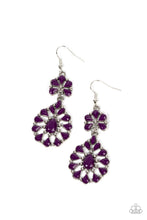 Load image into Gallery viewer, Paparazzi Posh Palooza - Purple Earring
