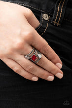 Load image into Gallery viewer, Paparazzi Galactic Governess - Red Ring
