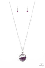Load image into Gallery viewer, Paparazzi Twinkly Treasury - Purple Necklace
