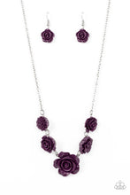Load image into Gallery viewer, Paparazzi PRIMROSE and Pretty - Purple Necklace

