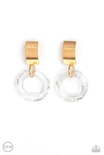 Load image into Gallery viewer, Paparazzi Clear Out! - Gold Earring
