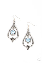 Load image into Gallery viewer, Paparazzi Ethereal Emblem - Blue Earrings
