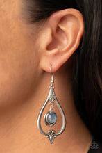 Load image into Gallery viewer, Paparazzi Ethereal Emblem - Blue Earrings
