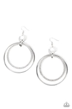 Load image into Gallery viewer, Paparazzi Haute Hysteria - White Earrings
